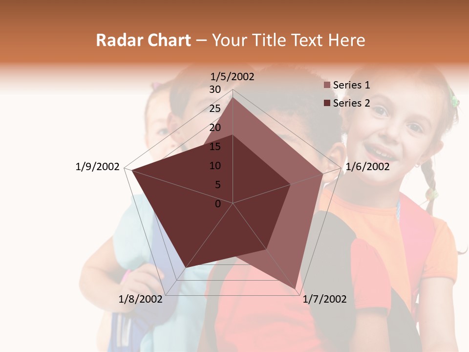 Joyful Preschool African American PowerPoint Template