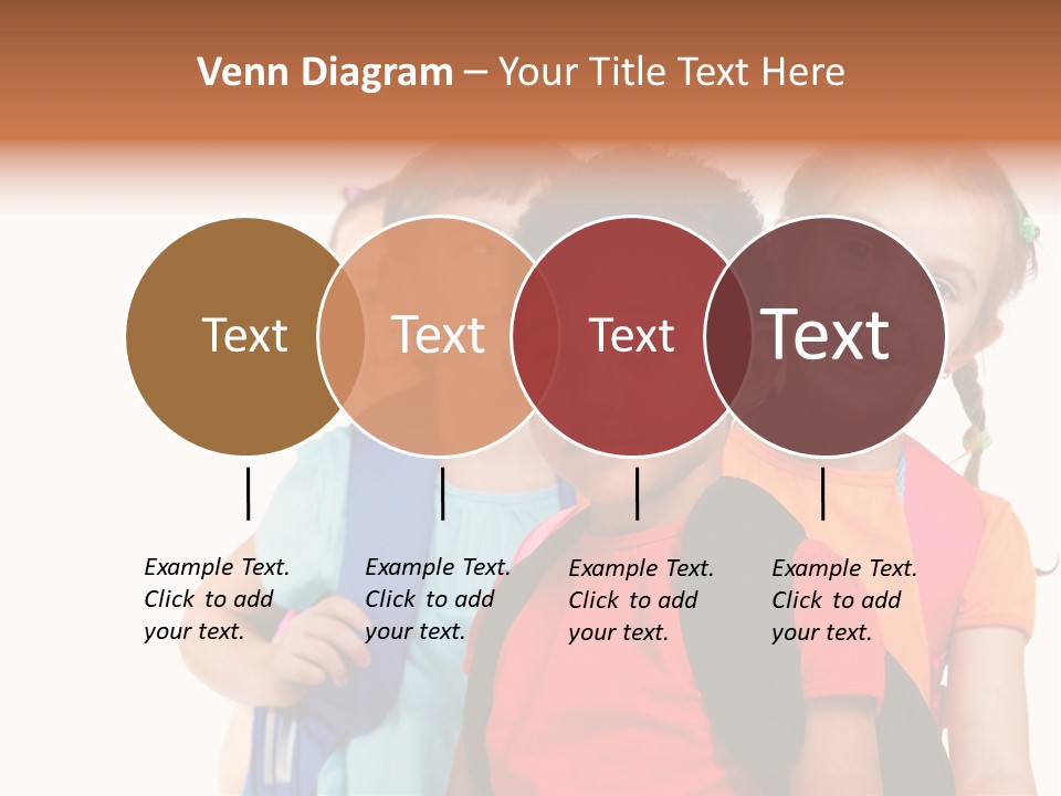 Joyful Preschool African American PowerPoint Template