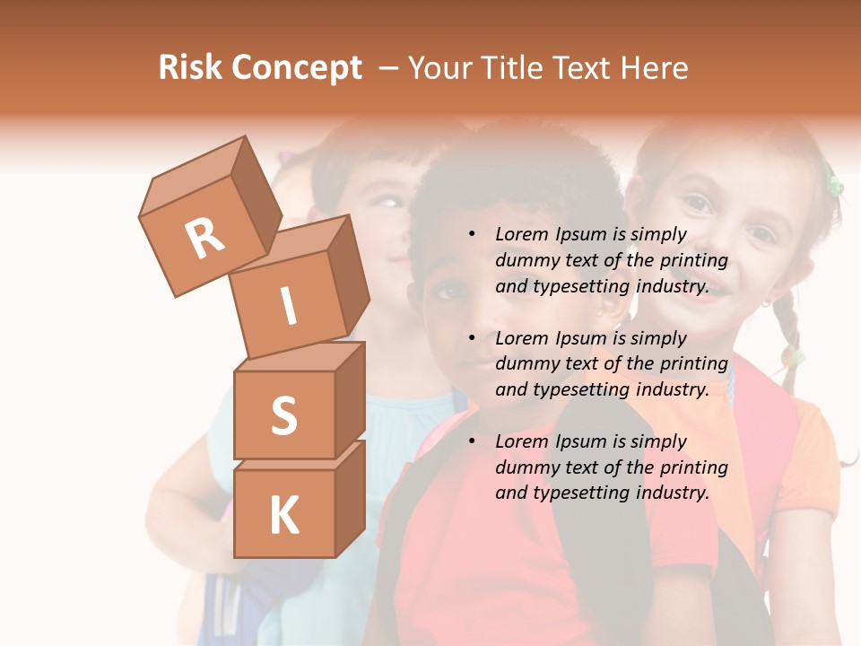 Joyful Preschool African American PowerPoint Template