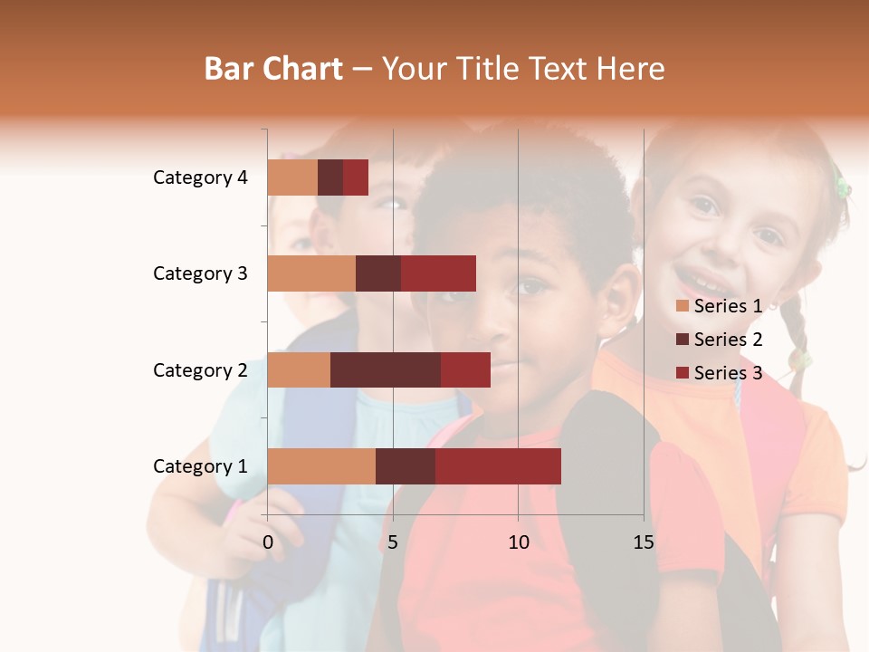 Joyful Preschool African American PowerPoint Template
