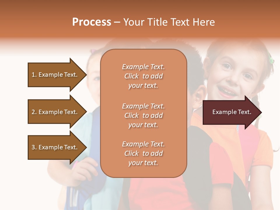 Joyful Preschool African American PowerPoint Template