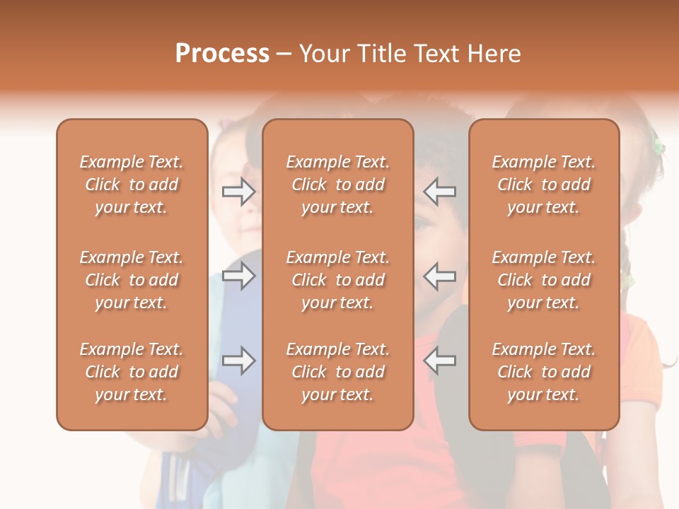 Joyful Preschool African American PowerPoint Template