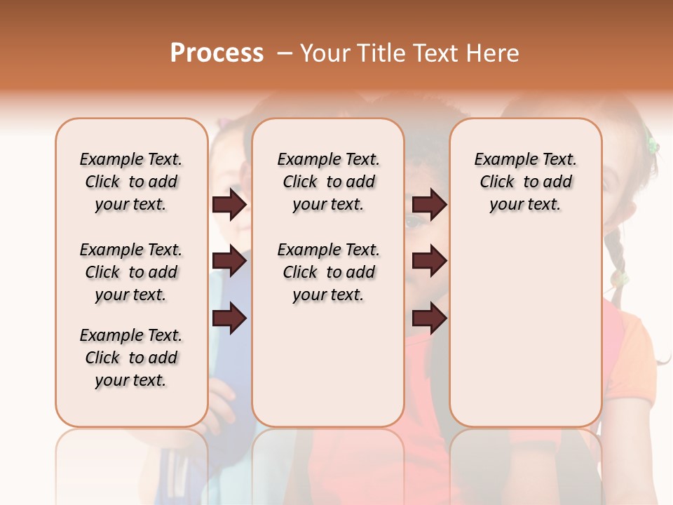 Joyful Preschool African American PowerPoint Template
