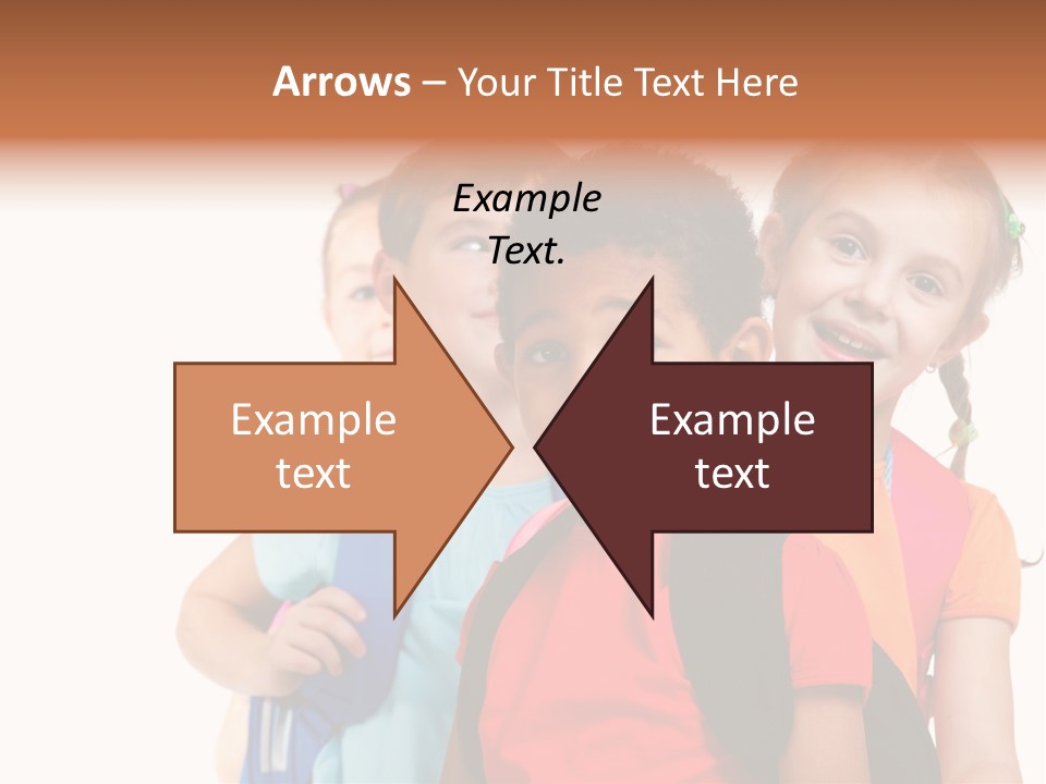 Joyful Preschool African American PowerPoint Template