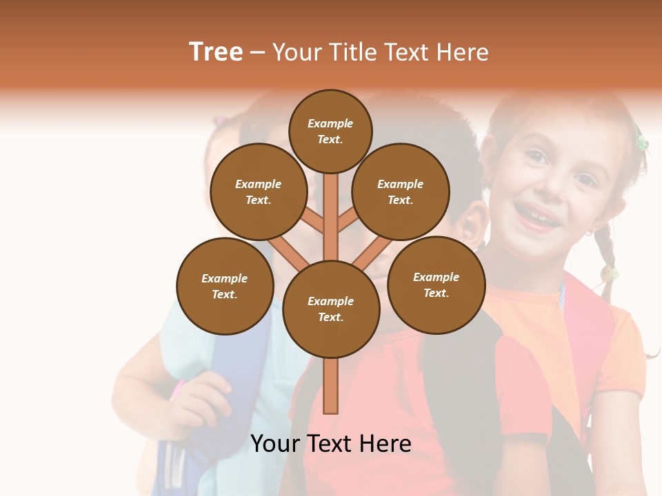 Joyful Preschool African American PowerPoint Template