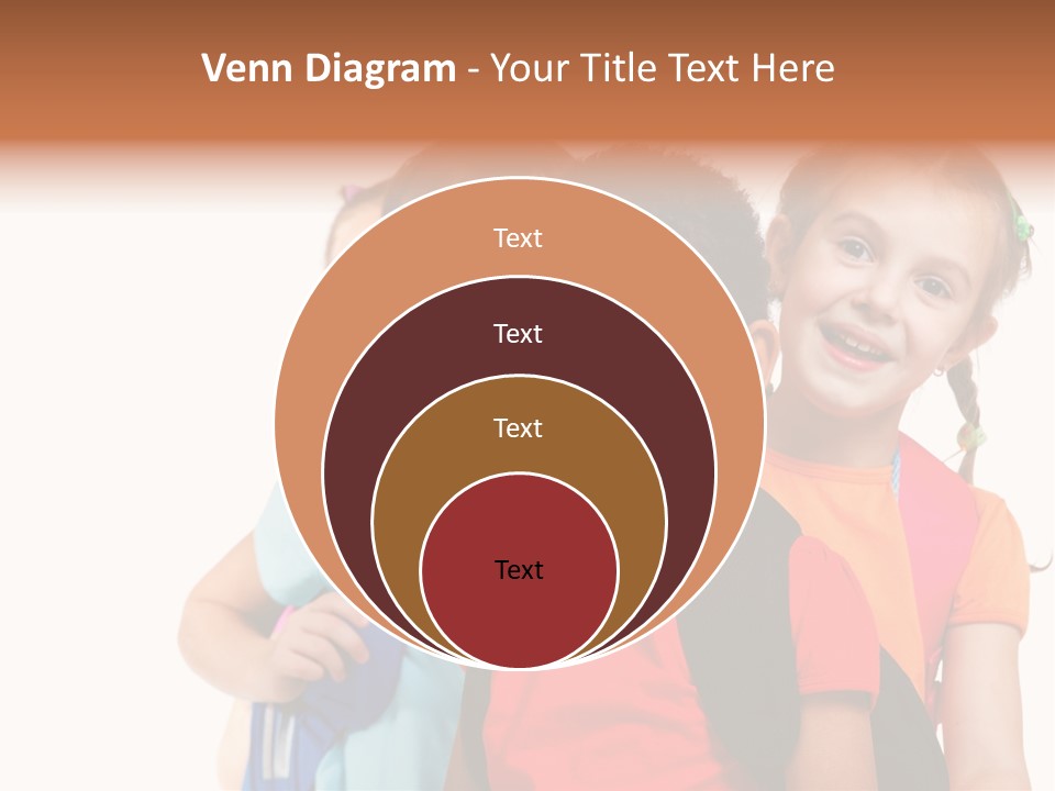 Joyful Preschool African American PowerPoint Template