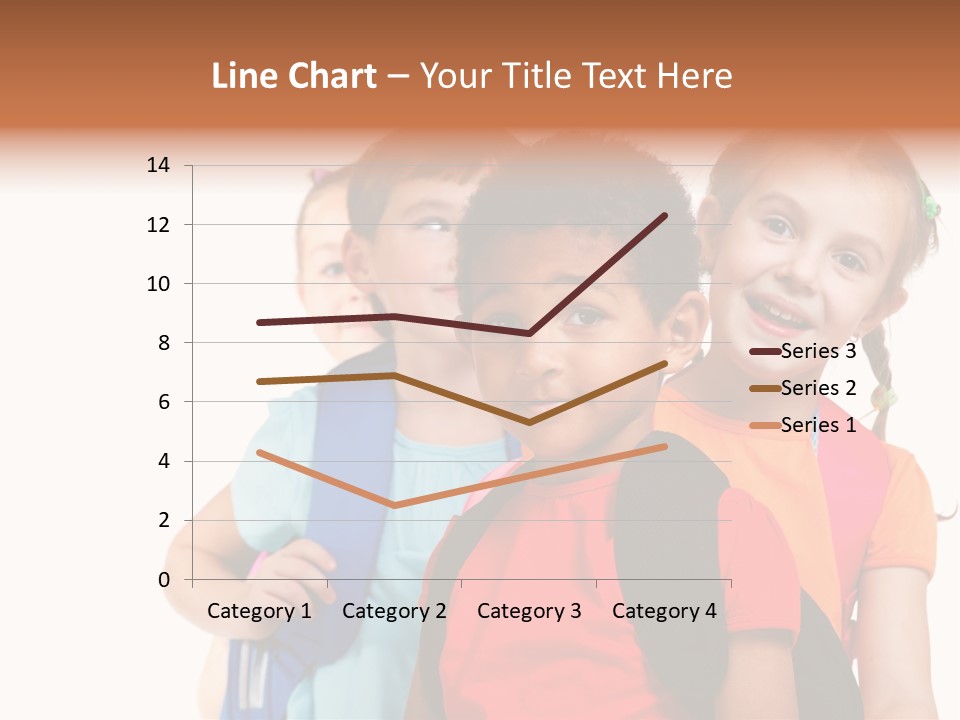 Joyful Preschool African American PowerPoint Template