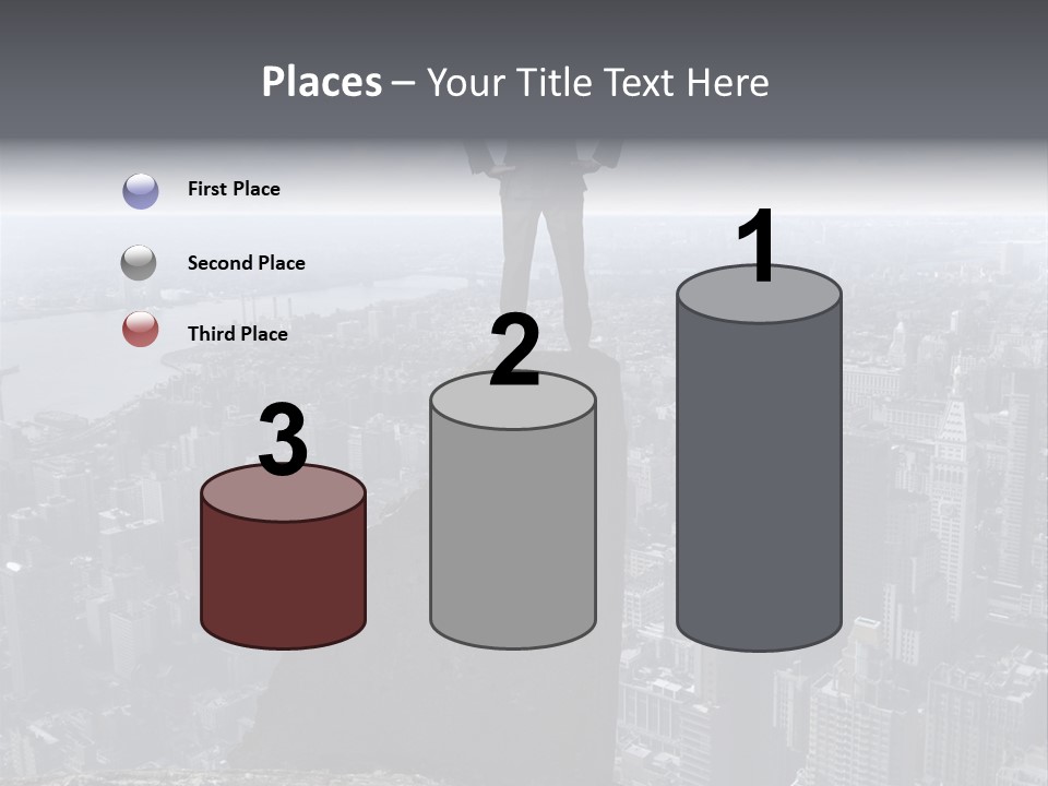 Hazardous High Office PowerPoint Template