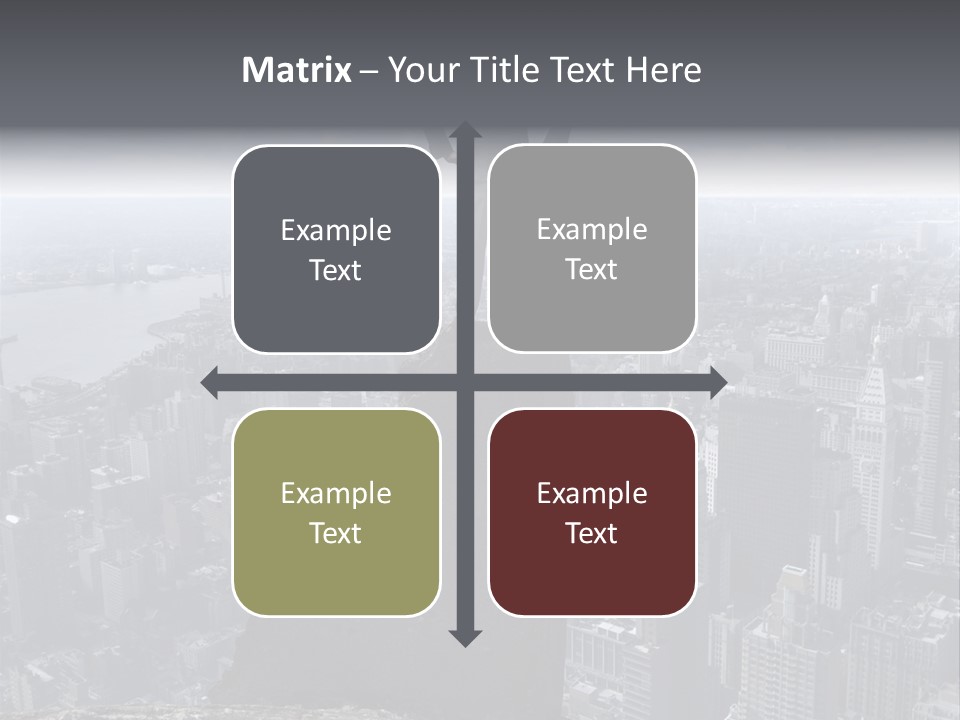 Hazardous High Office PowerPoint Template