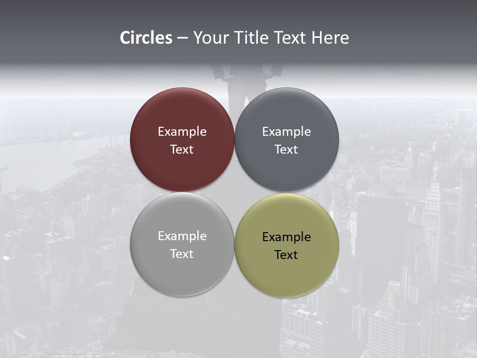 Hazardous High Office PowerPoint Template