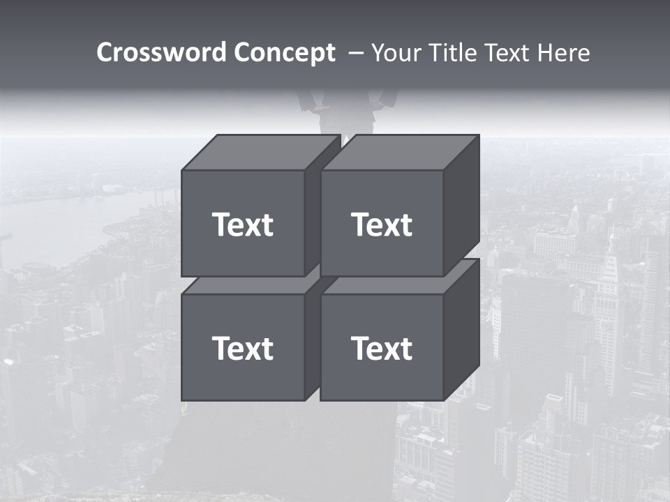 Hazardous High Office PowerPoint Template