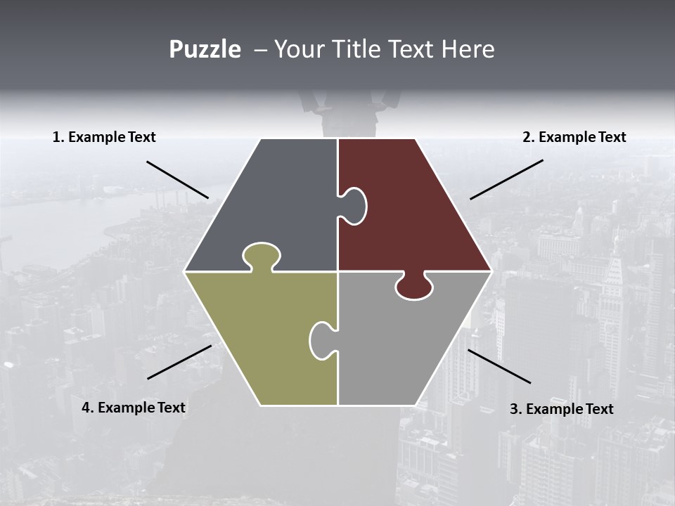 Hazardous High Office PowerPoint Template