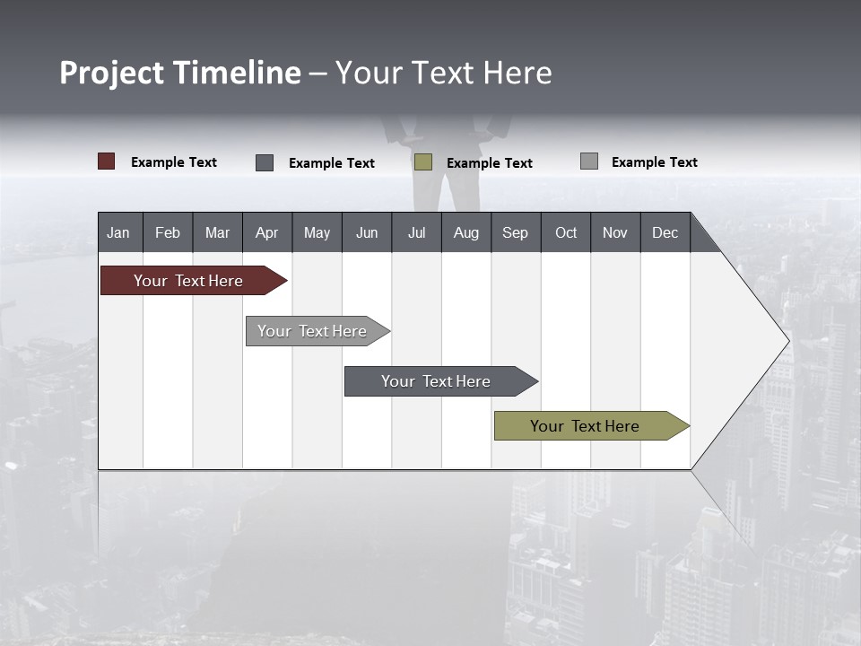 Hazardous High Office PowerPoint Template
