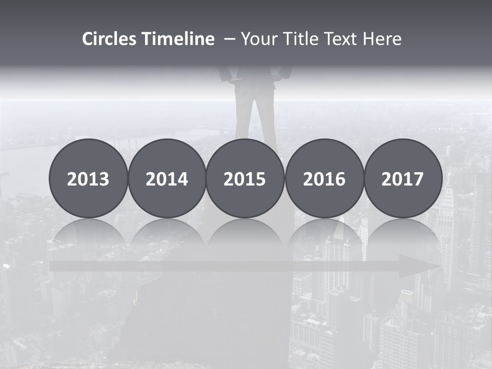 Hazardous High Office PowerPoint Template