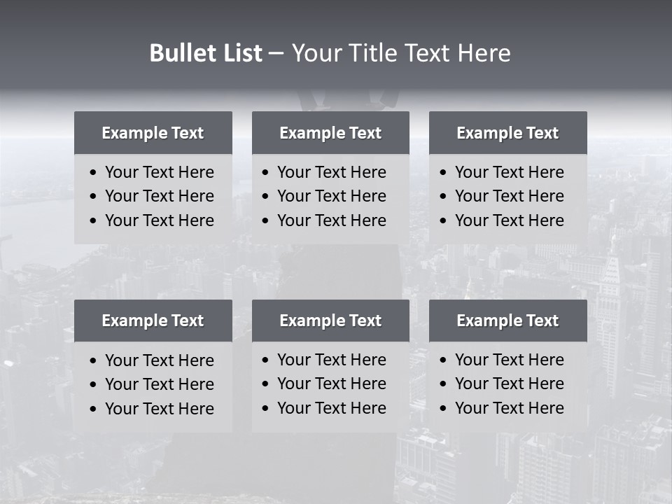 Hazardous High Office PowerPoint Template