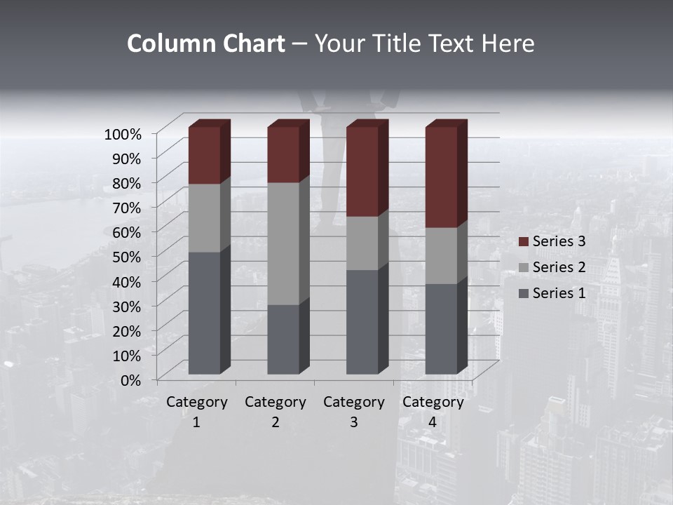 Hazardous High Office PowerPoint Template