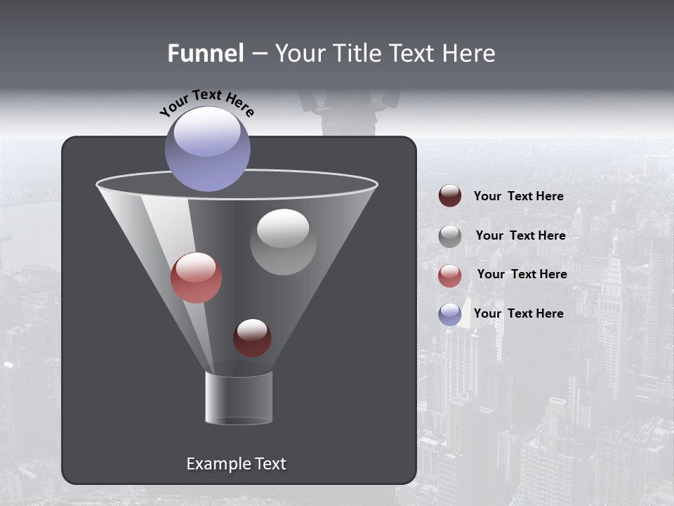 Hazardous High Office PowerPoint Template