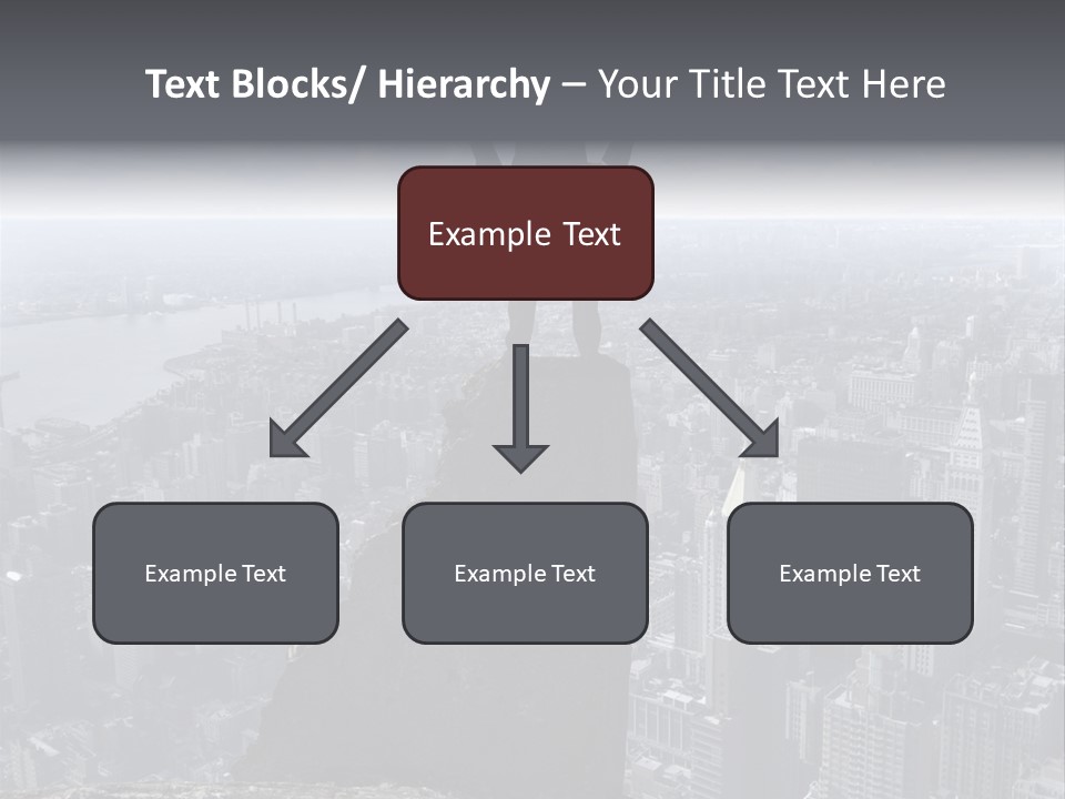 Hazardous High Office PowerPoint Template
