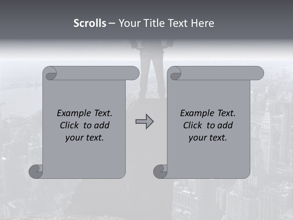 Hazardous High Office PowerPoint Template