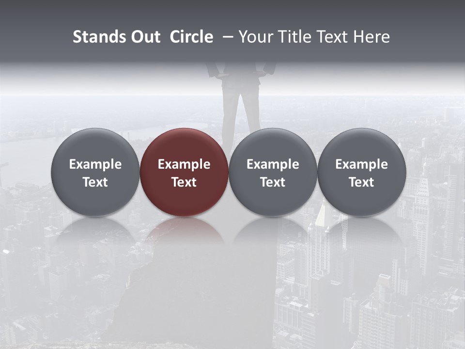 Hazardous High Office PowerPoint Template