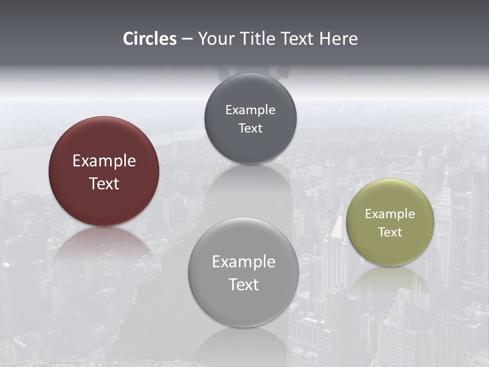 Hazardous High Office PowerPoint Template