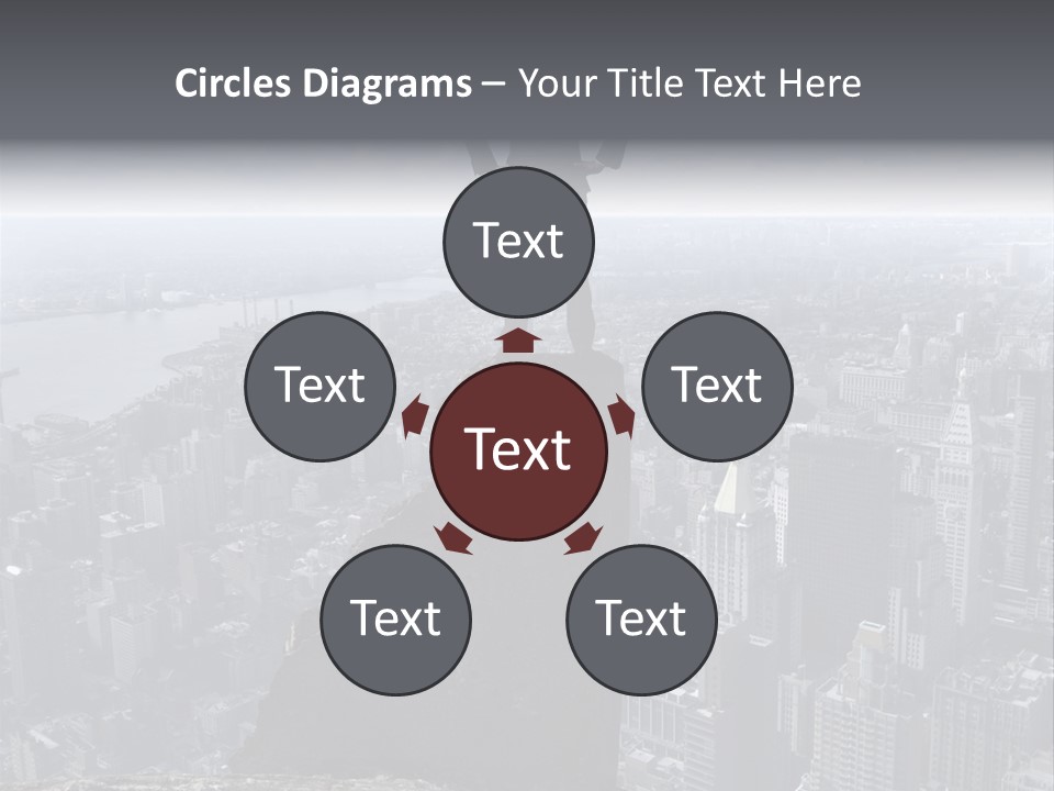 Hazardous High Office PowerPoint Template
