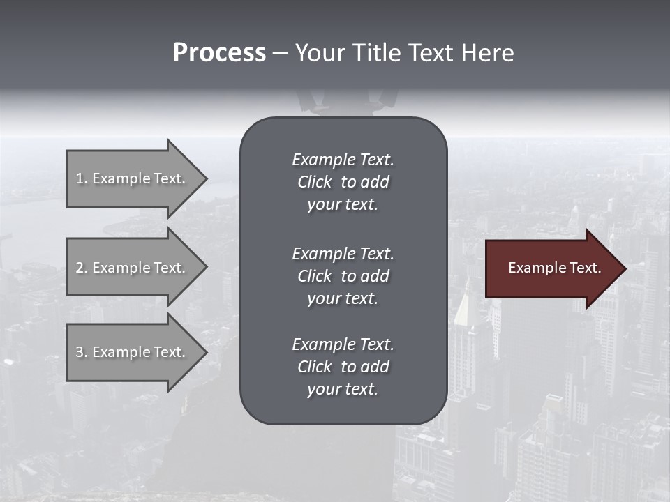 Hazardous High Office PowerPoint Template