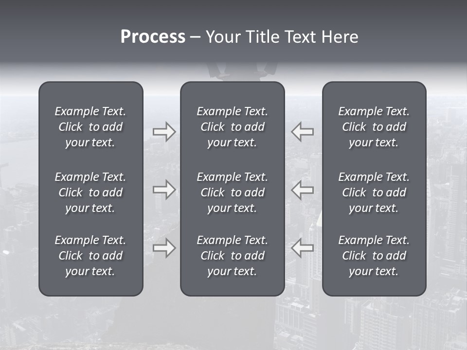 Hazardous High Office PowerPoint Template