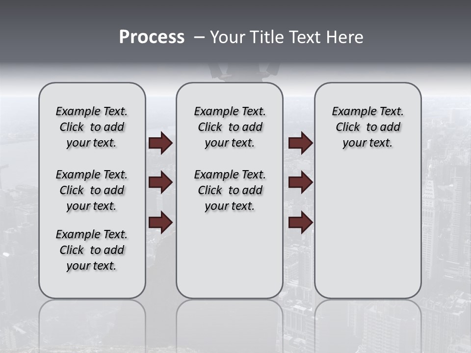 Hazardous High Office PowerPoint Template