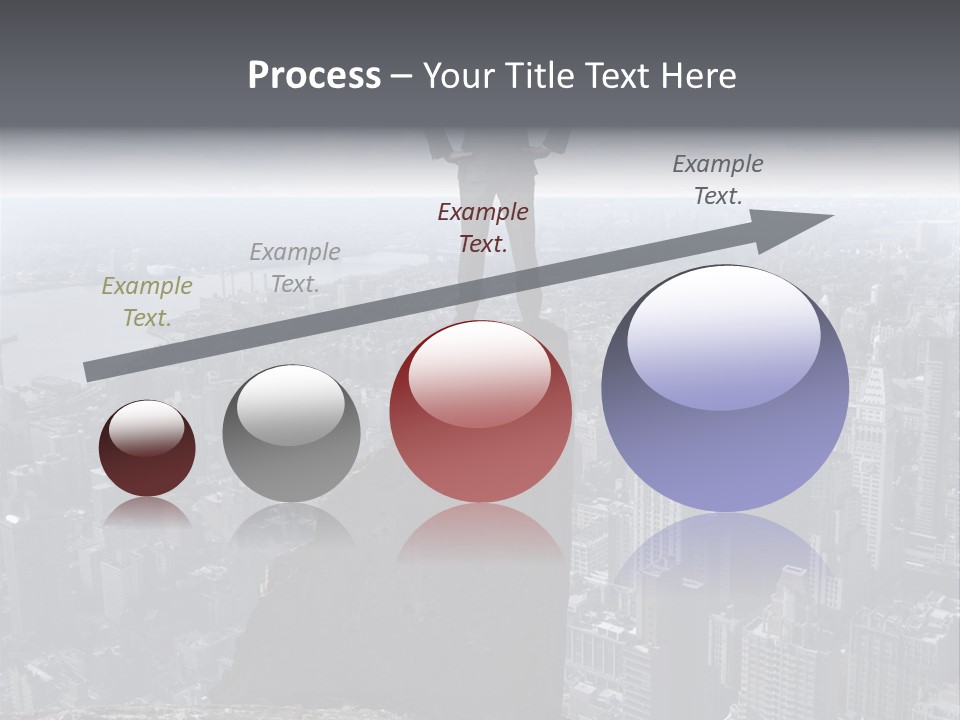 Hazardous High Office PowerPoint Template