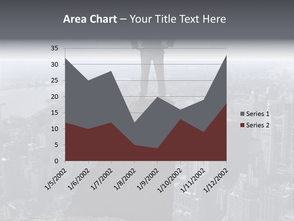 Hazardous High Office PowerPoint Template