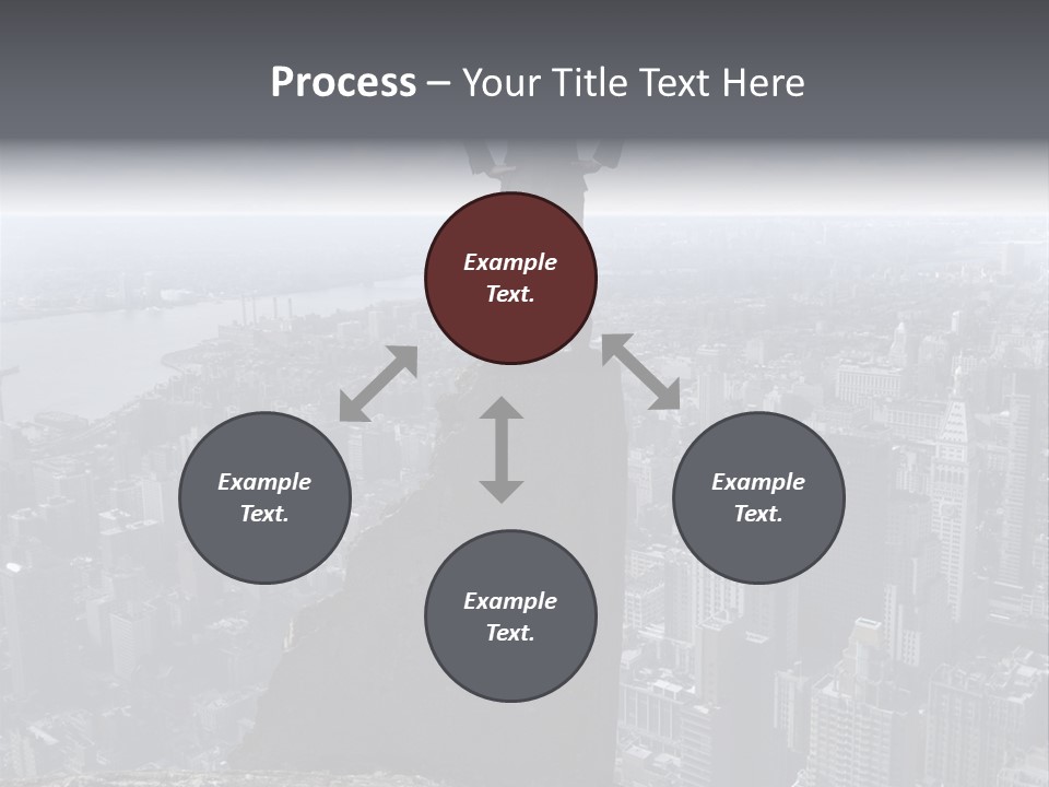 Hazardous High Office PowerPoint Template