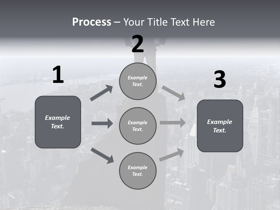 Hazardous High Office PowerPoint Template
