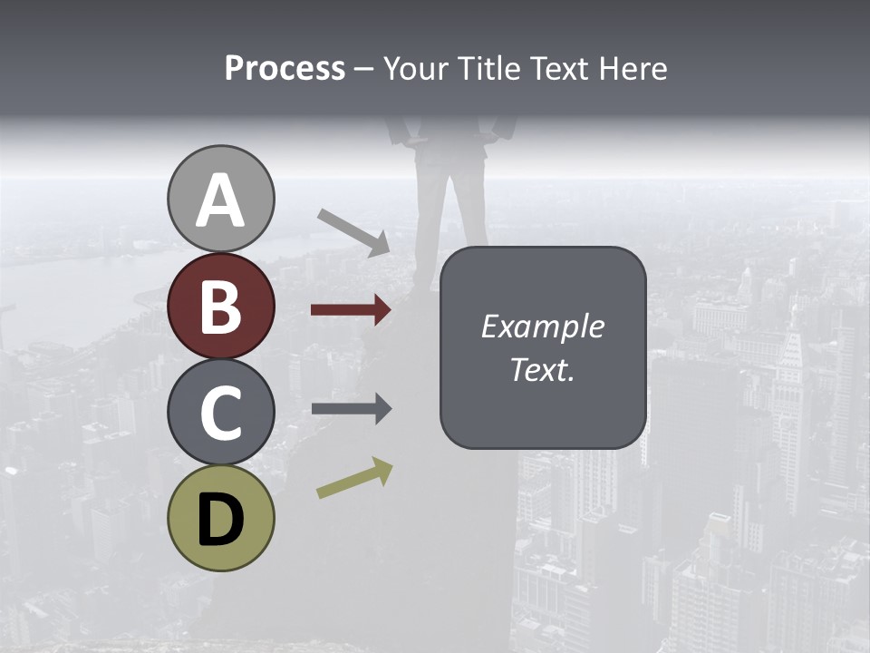 Hazardous High Office PowerPoint Template