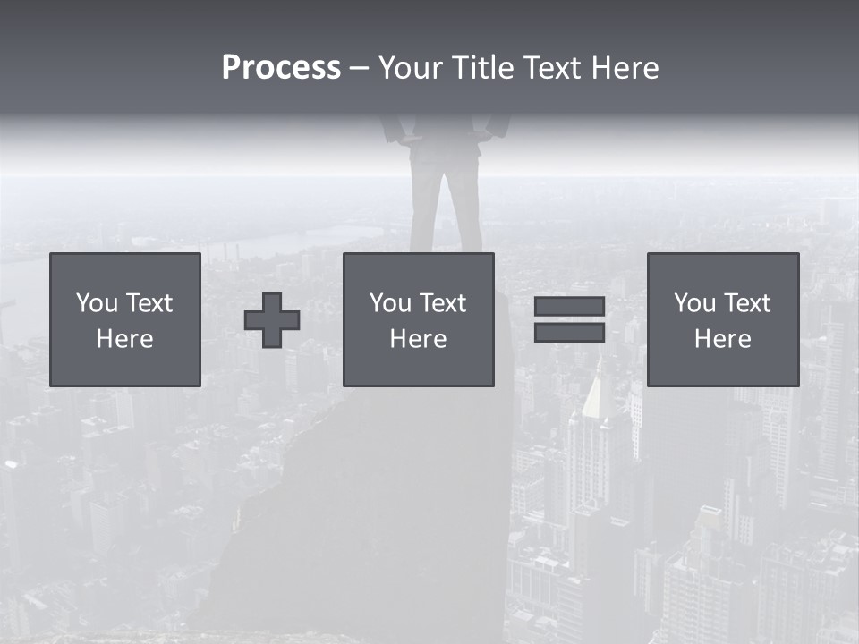 Hazardous High Office PowerPoint Template
