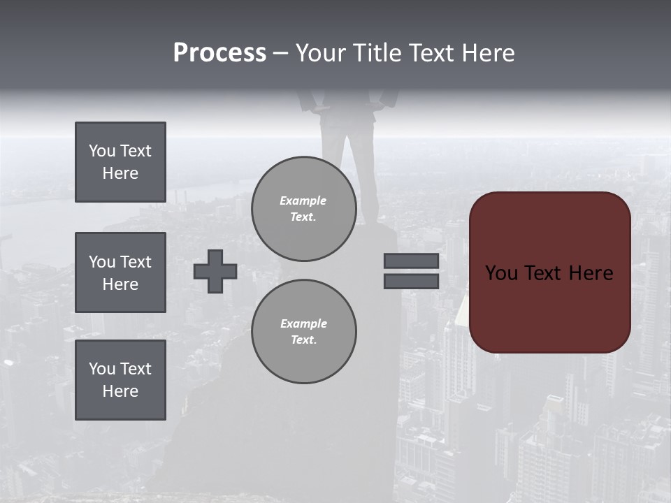 Hazardous High Office PowerPoint Template