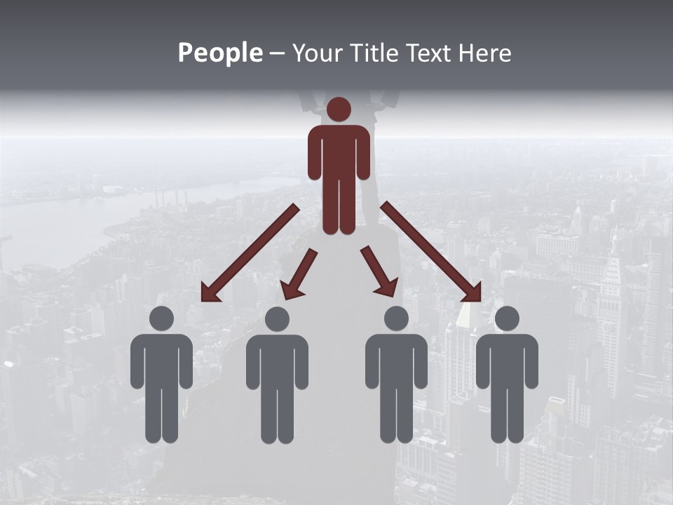 Hazardous High Office PowerPoint Template