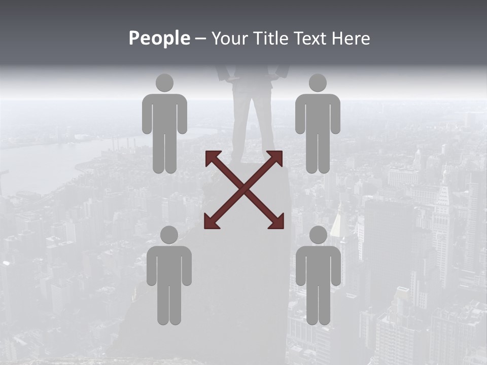 Hazardous High Office PowerPoint Template