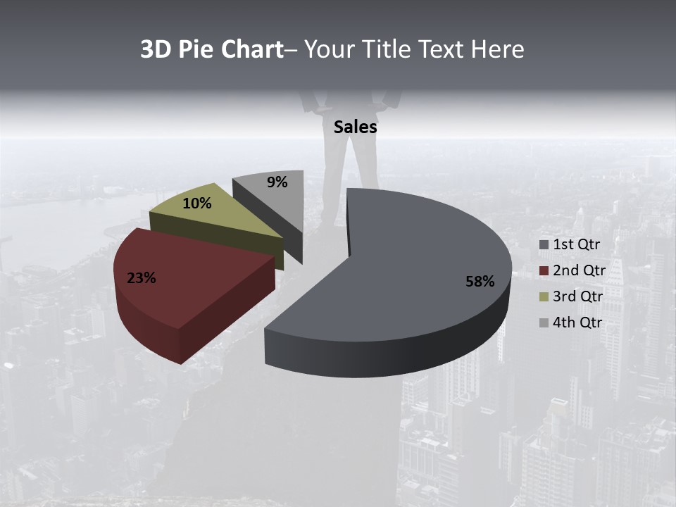 Hazardous High Office PowerPoint Template