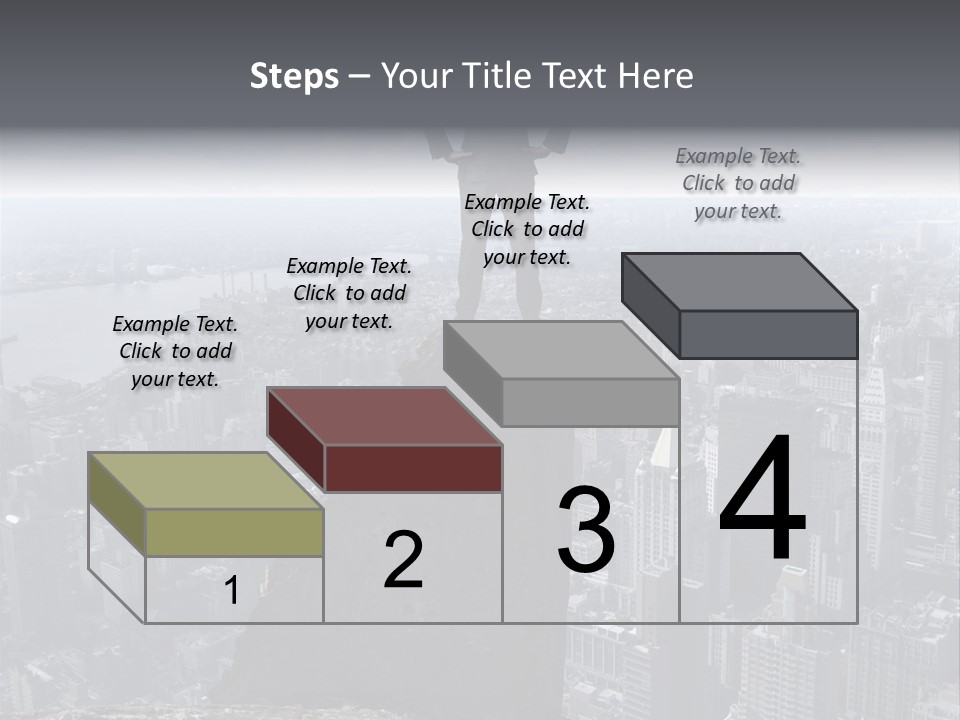 Hazardous High Office PowerPoint Template