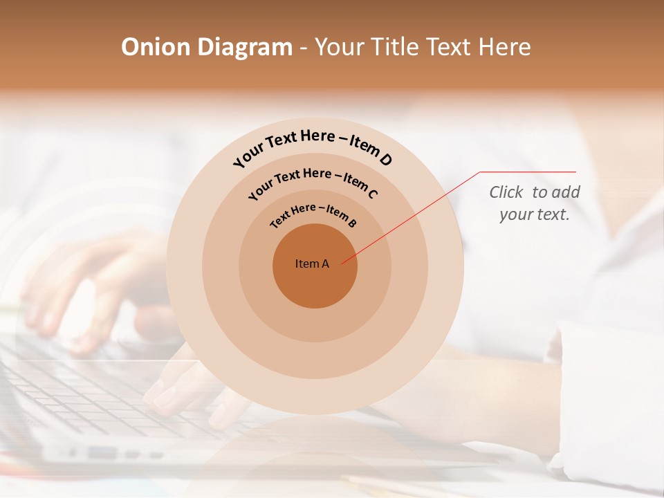 Web Hand Office PowerPoint Template