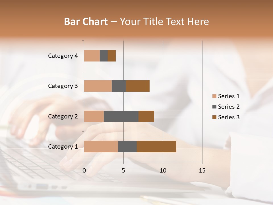 Web Hand Office PowerPoint Template