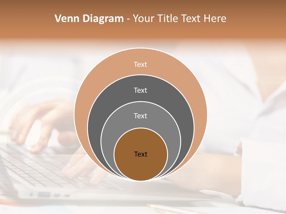 Web Hand Office PowerPoint Template