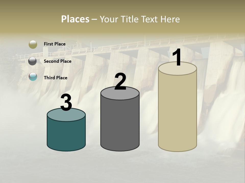 Generating Energy Water PowerPoint Template