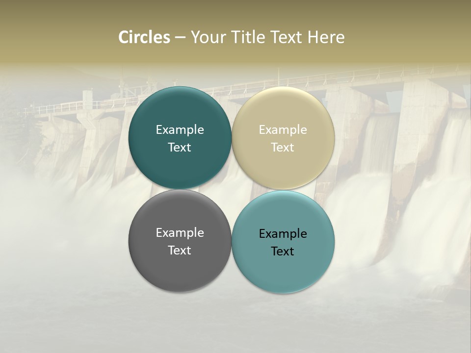 Generating Energy Water PowerPoint Template