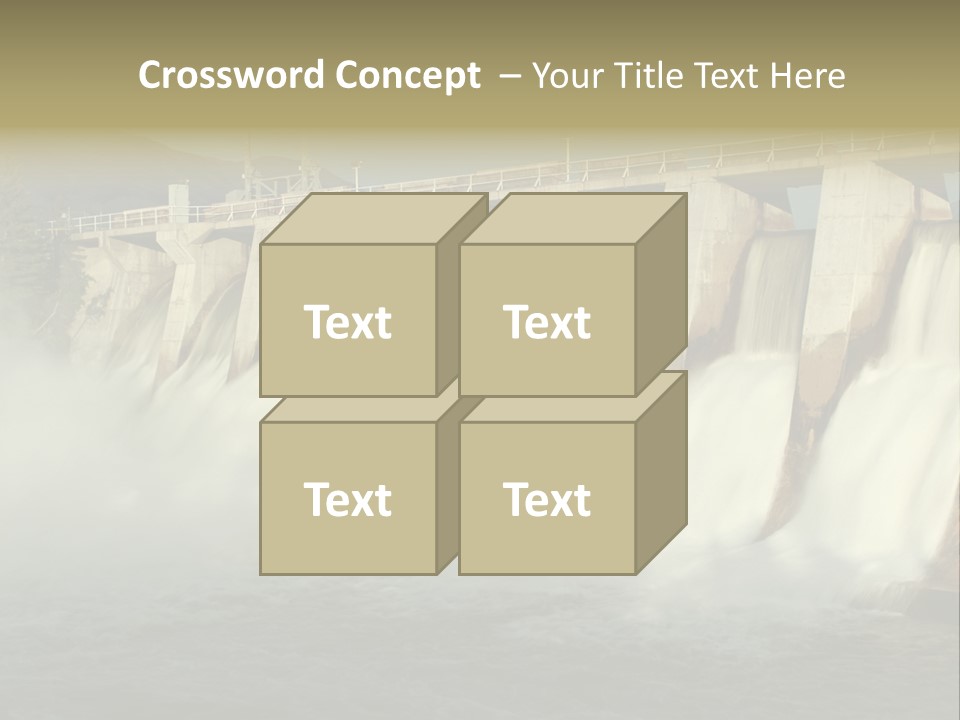 Generating Energy Water PowerPoint Template