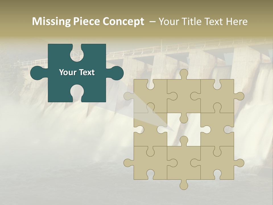 Generating Energy Water PowerPoint Template