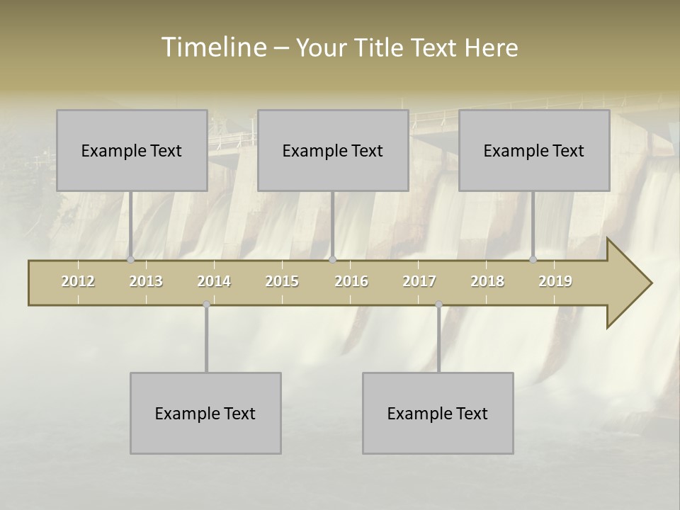 Generating Energy Water PowerPoint Template