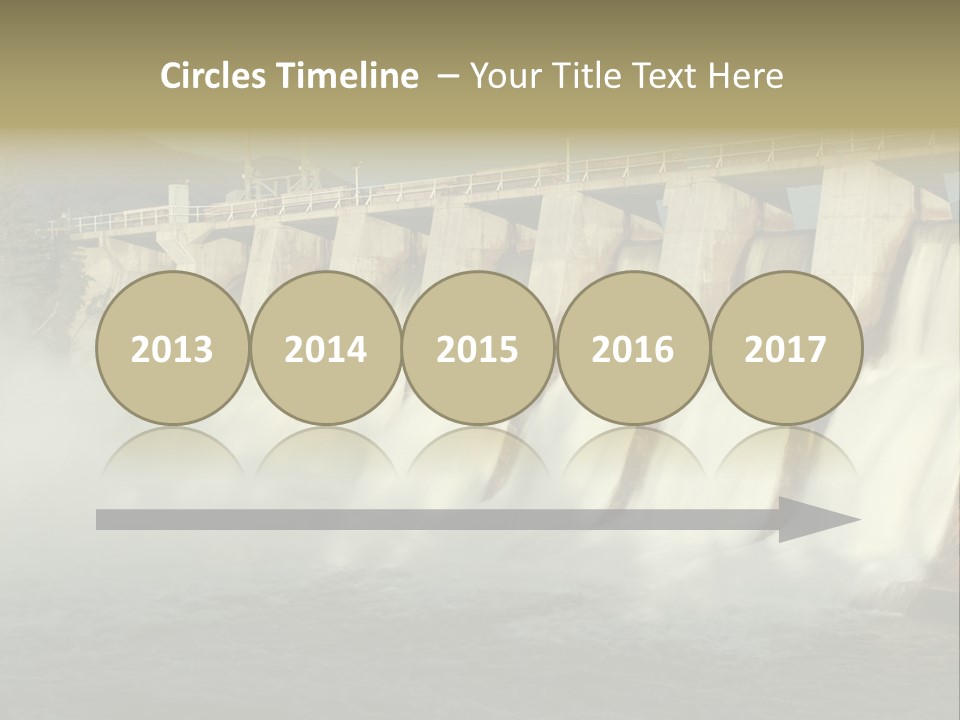 Generating Energy Water PowerPoint Template