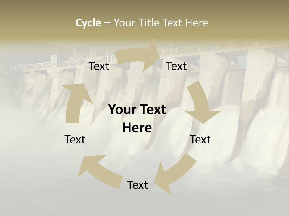 Generating Energy Water PowerPoint Template
